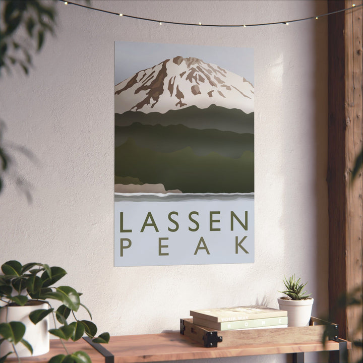 Lassen Peak Print – Unframed Wall Art