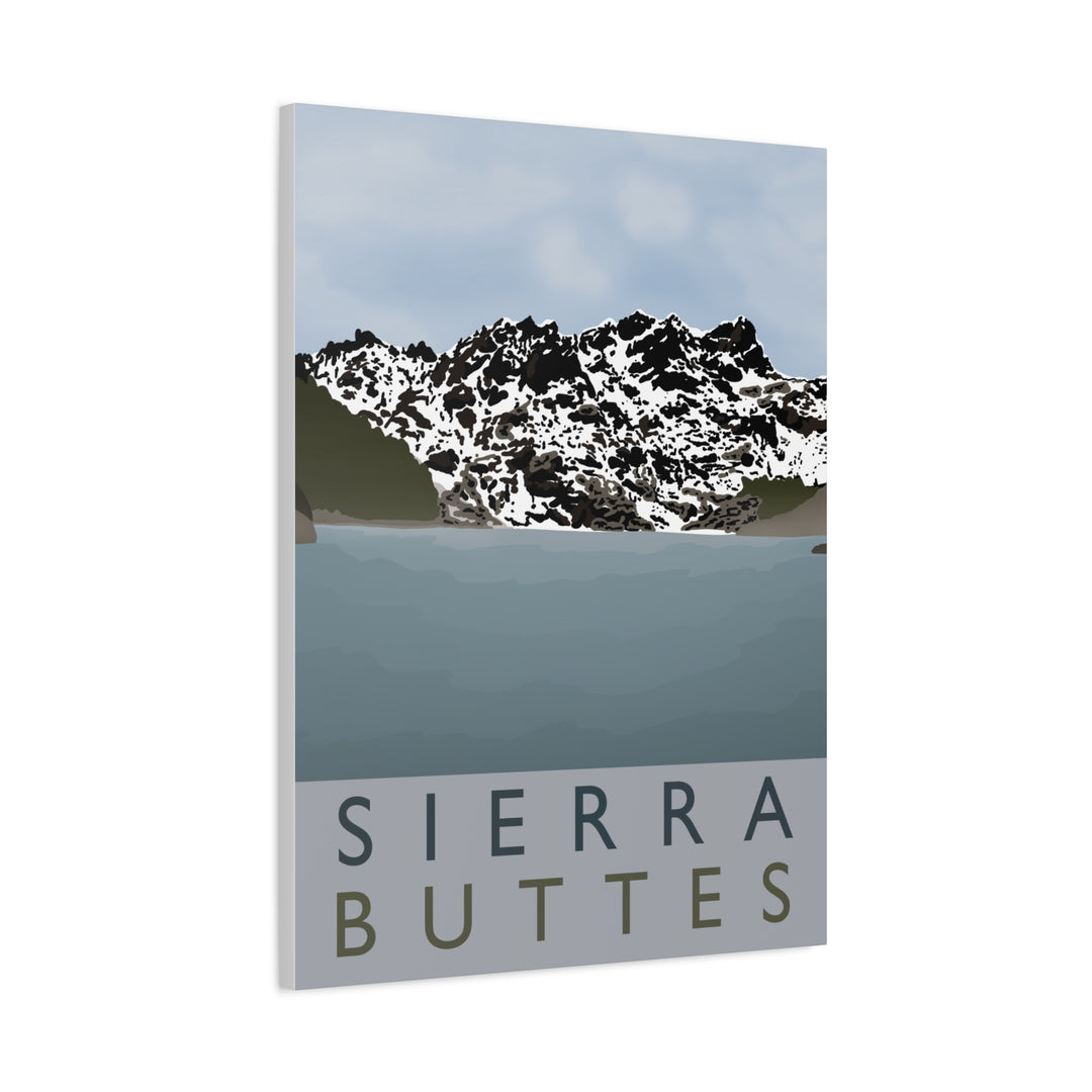 Sierra Buttes Canvas Print – Wall Art