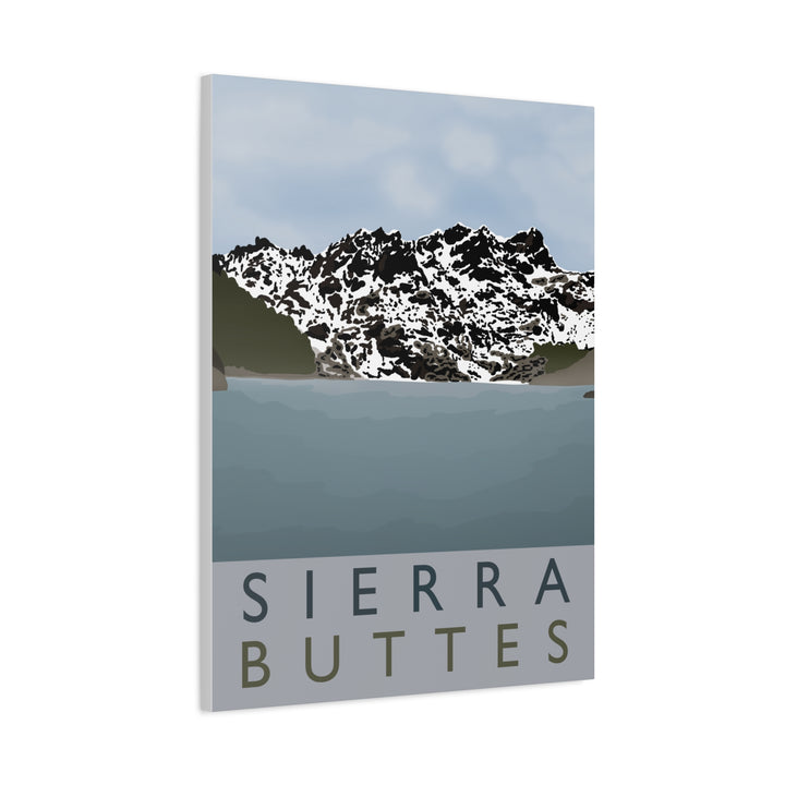 Sierra Buttes Canvas Print – Wall Art