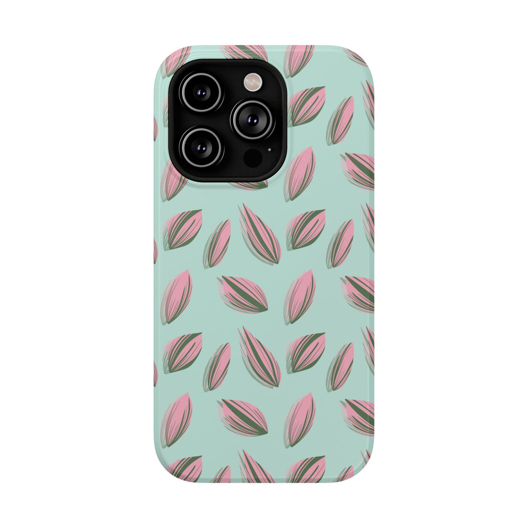Tradescantia Nanouk Pattern Phone Case – Dual Layer Protective Cover