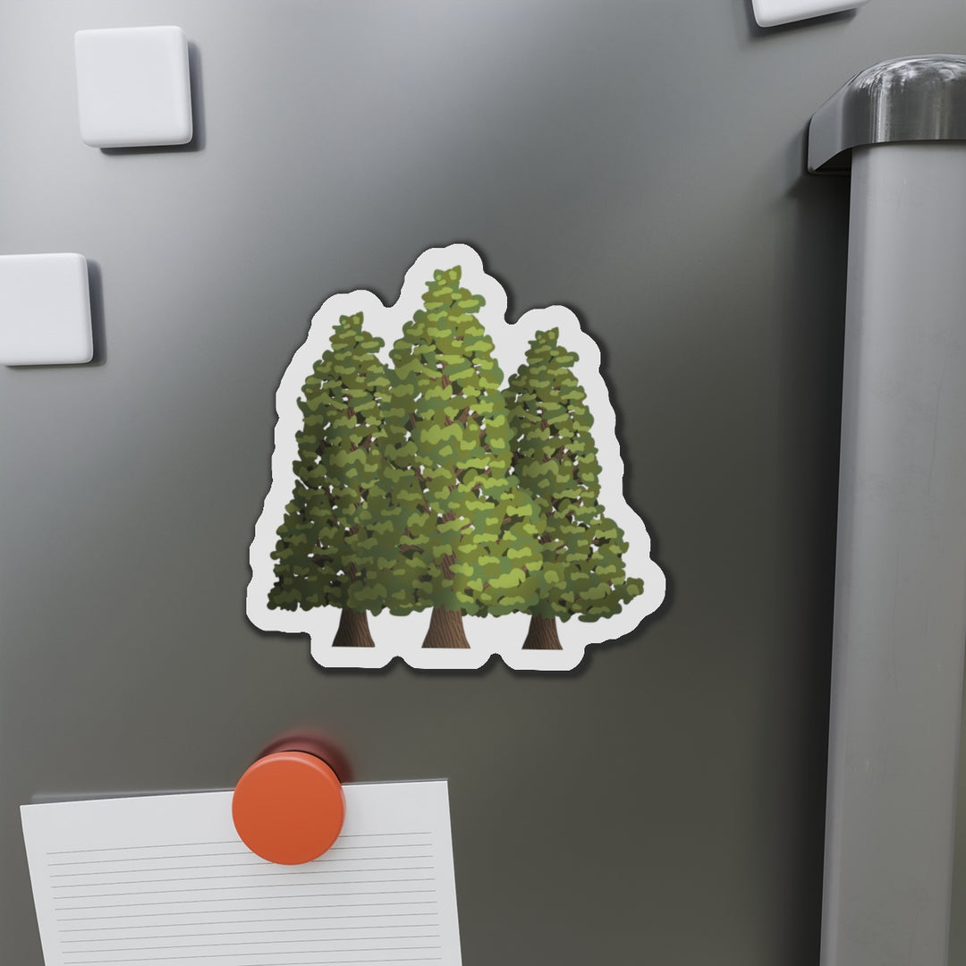 Incense Cedar Magnet – Flexible Die Cut Vinyl