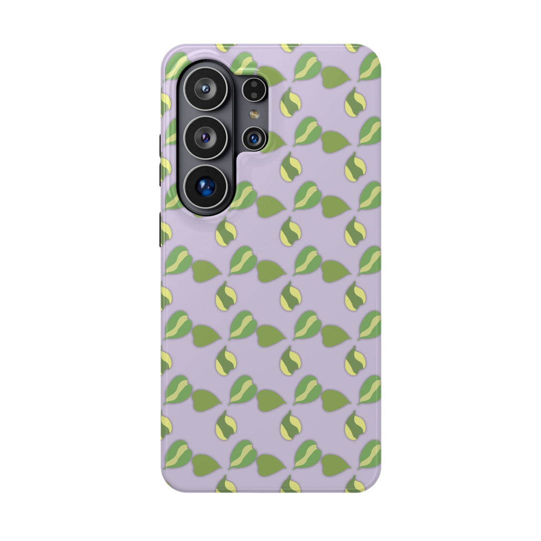 Hoya Kerrii Pattern Phone Case – Dual Layer Protective Cover