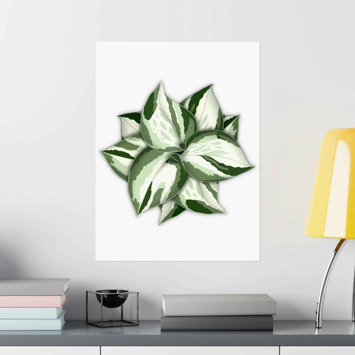 Manjula Pothos Print – Botanical Wall Art | Green Leaf Wall Decor | Unframed - The Potted Pixel