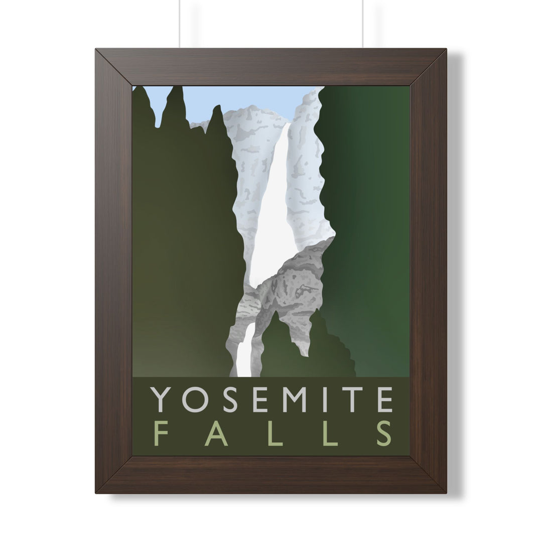 Yosemite Falls Framed Print – Wall Art