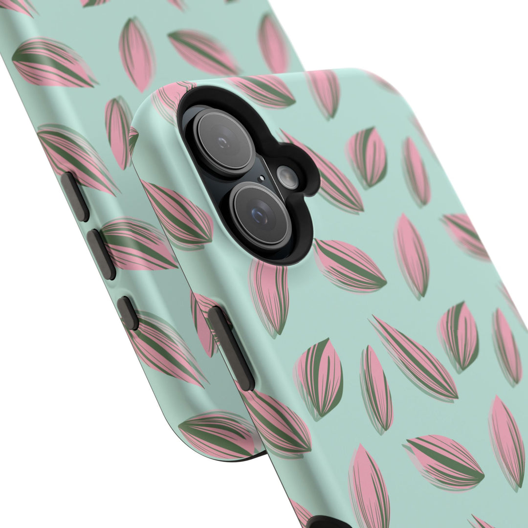 Tradescantia Nanouk Pattern Phone Case – Dual Layer Protective Cover