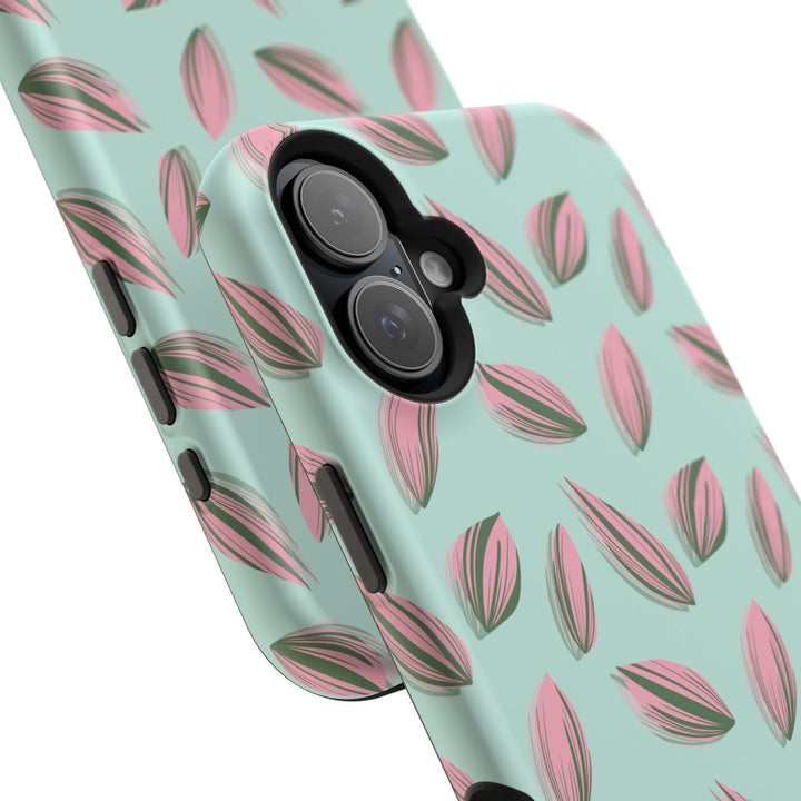 Tradescantia Nanouk Pattern Phone Case – Dual Layer Protective Cover