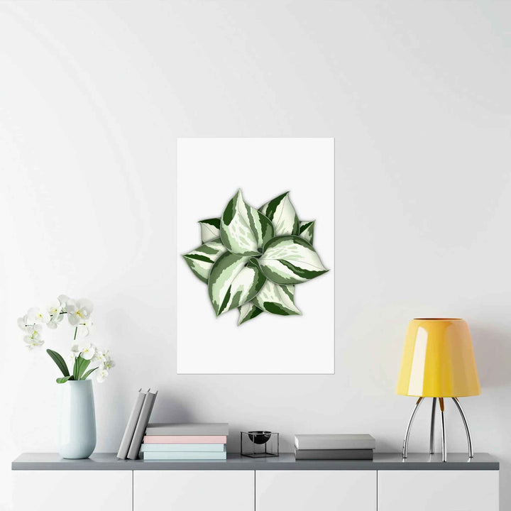Manjula Pothos Print – Botanical Wall Art | Green Leaf Wall Decor | Unframed - The Potted Pixel
