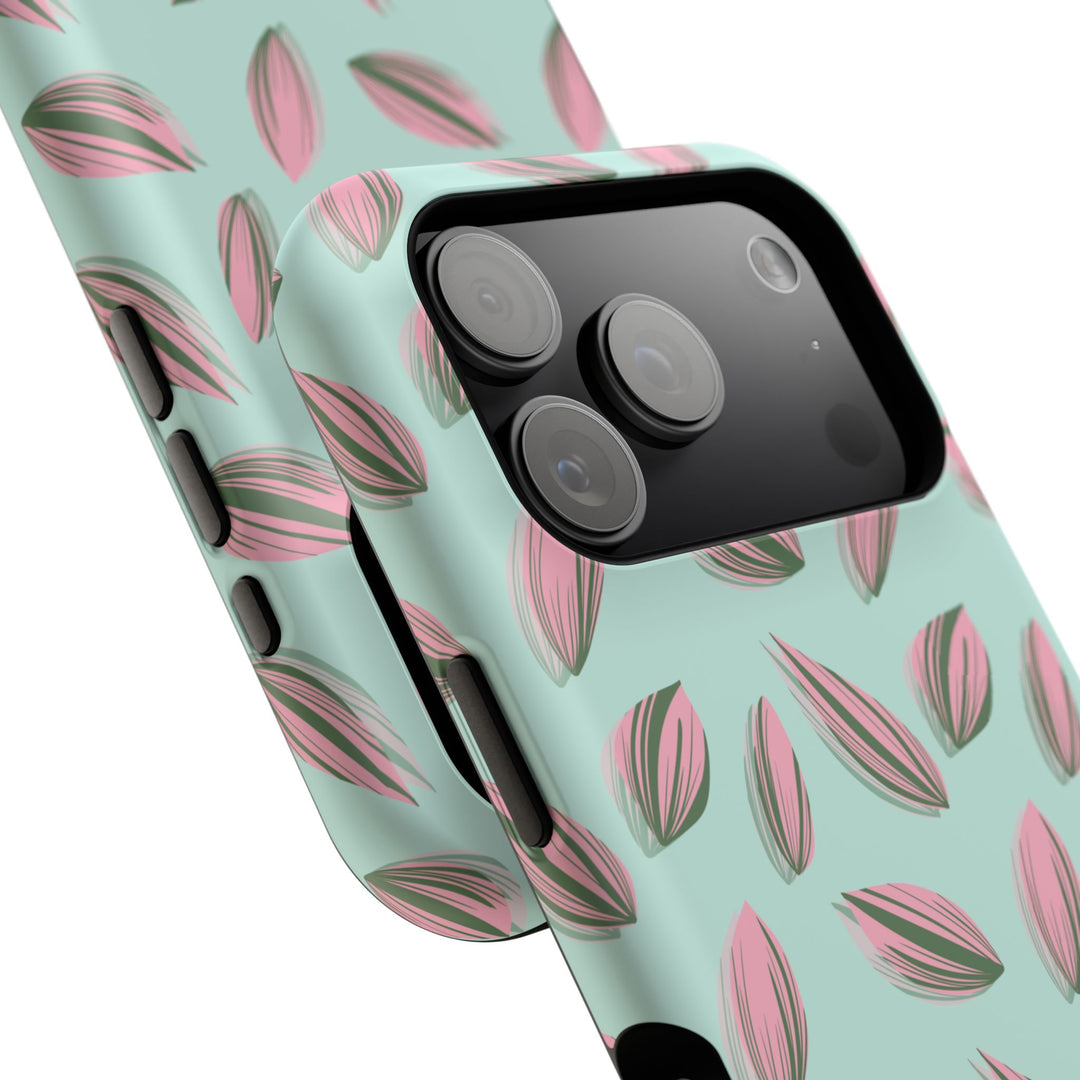 Tradescantia Nanouk Pattern Phone Case – Dual Layer Protective Cover