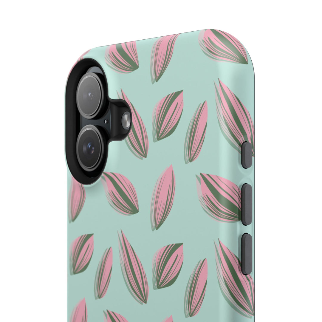 Tradescantia Nanouk Pattern Phone Case – Dual Layer Protective Cover