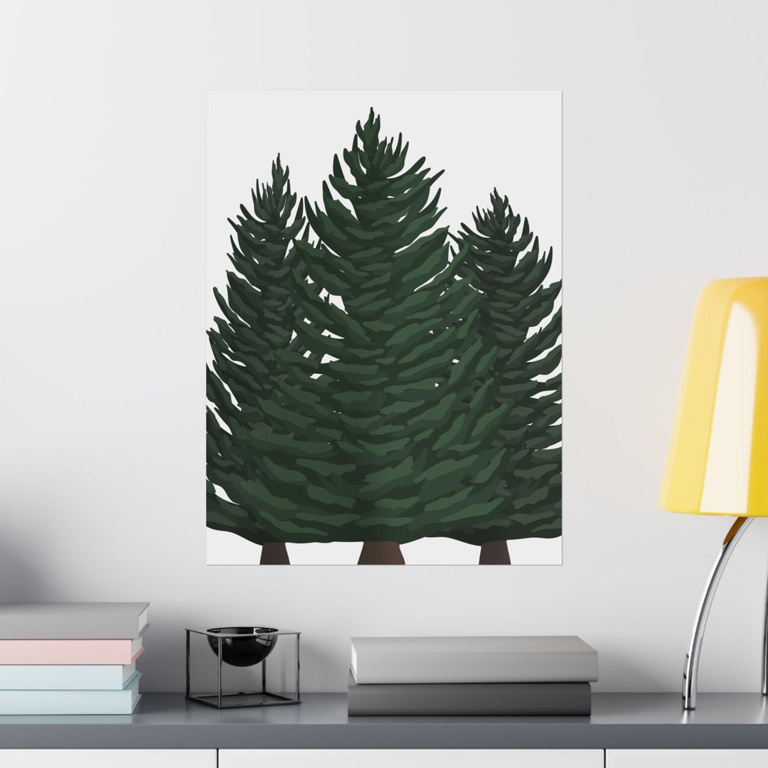 Douglas Fir Print – Unframed Wall Art