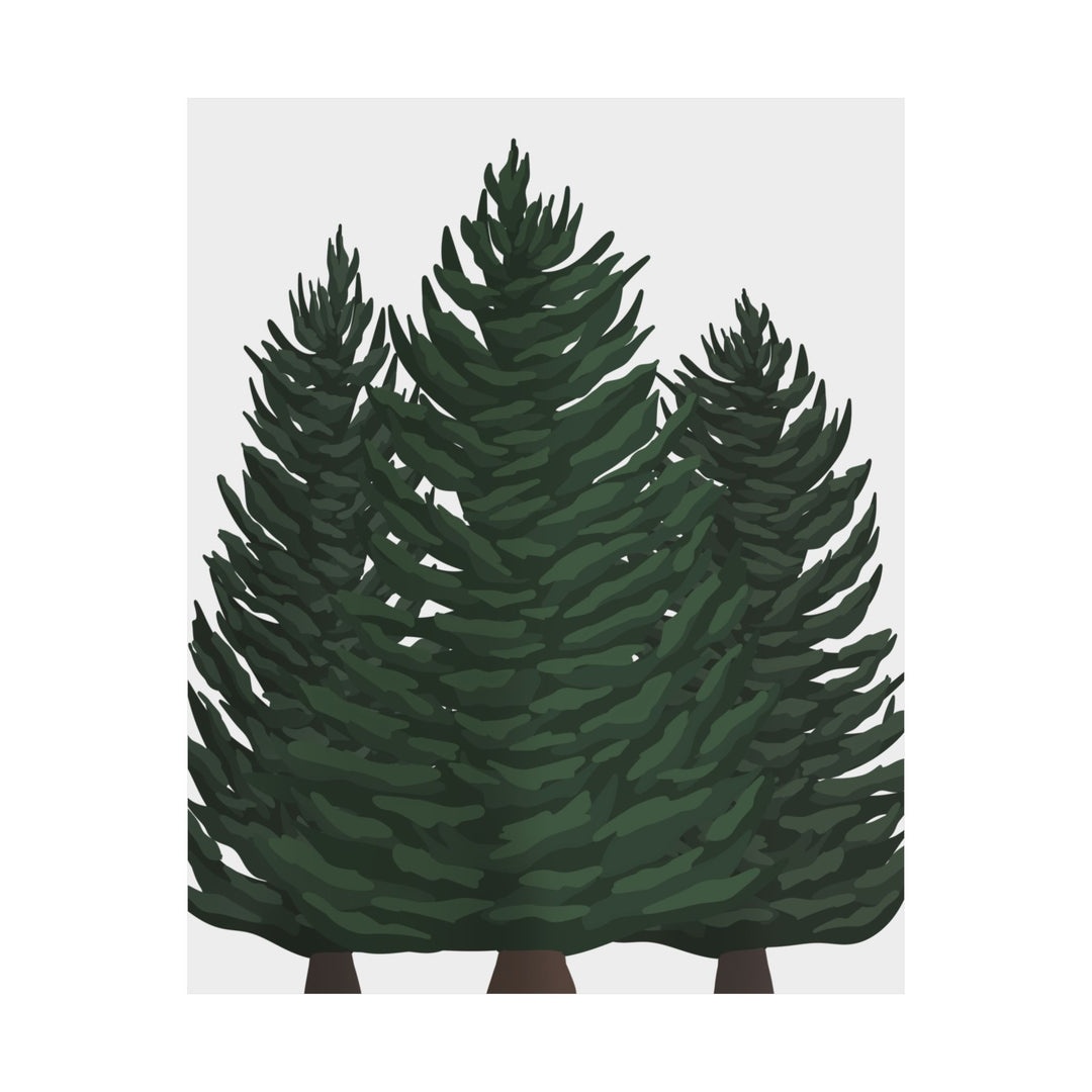 Douglas Fir Print – Unframed Wall Art