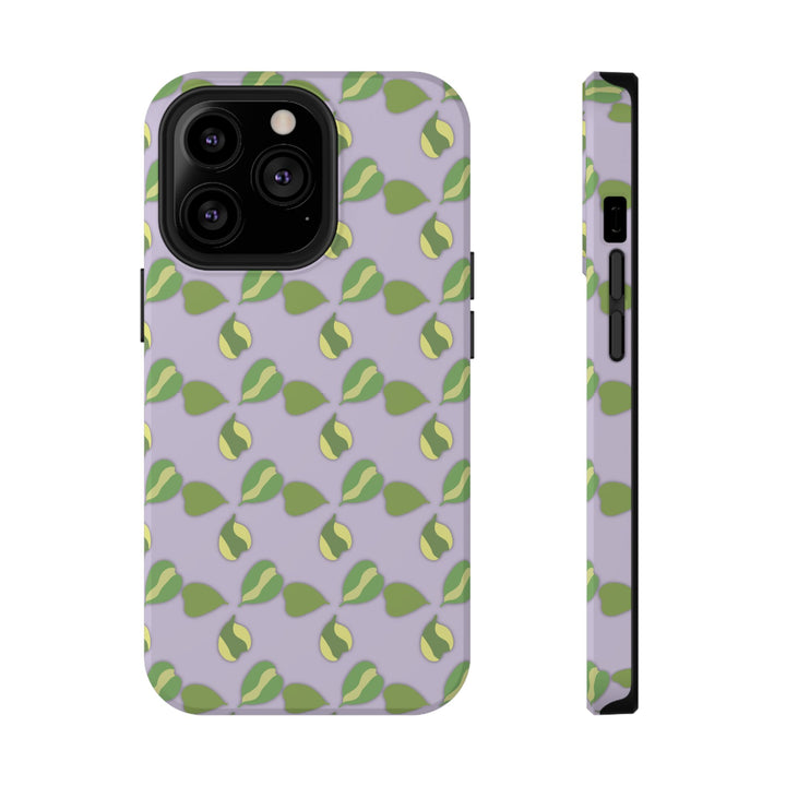 Hoya Kerrii Pattern Phone Case – Dual Layer Protective Cover