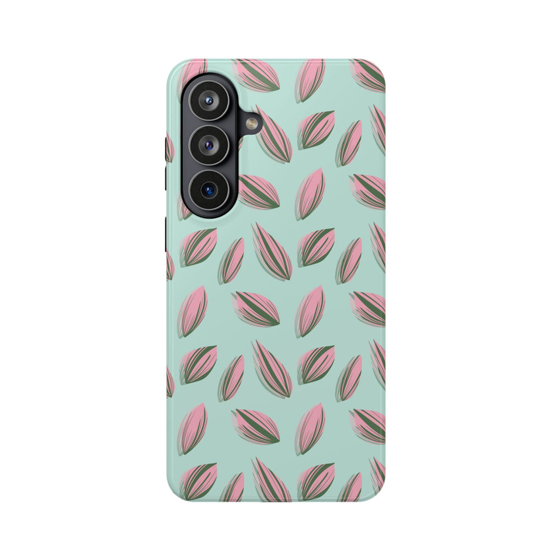Tradescantia Nanouk Pattern Phone Case – Dual Layer Protective Cover