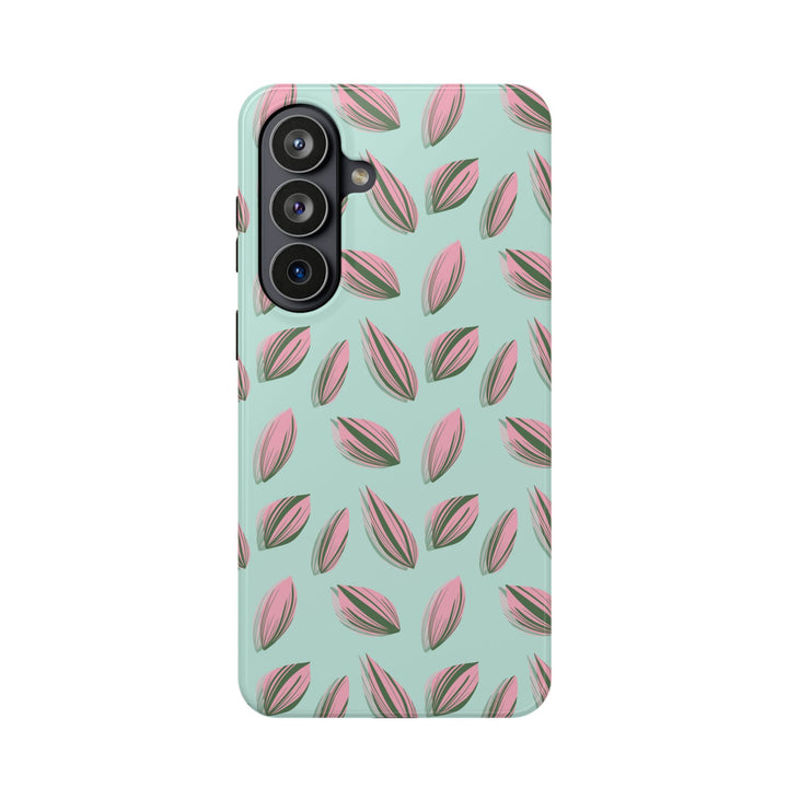 Tradescantia Nanouk Pattern Phone Case – Dual Layer Protective Cover