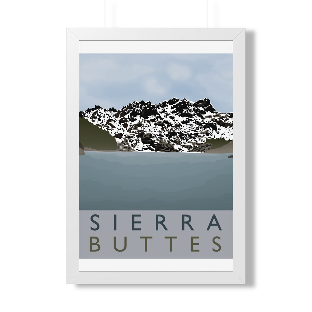 Sierra Buttes Framed Print – Wall Art