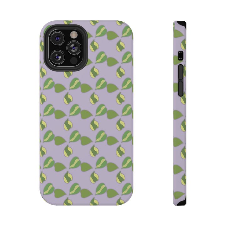 Hoya Kerrii Pattern Phone Case – Dual Layer Protective Cover