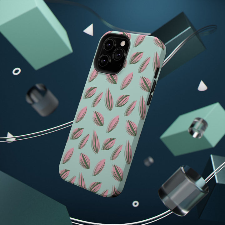 Tradescantia Nanouk Pattern Phone Case – Dual Layer Protective Cover