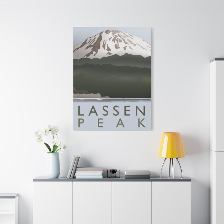Lassen Peak Canvas Print – Wall Art