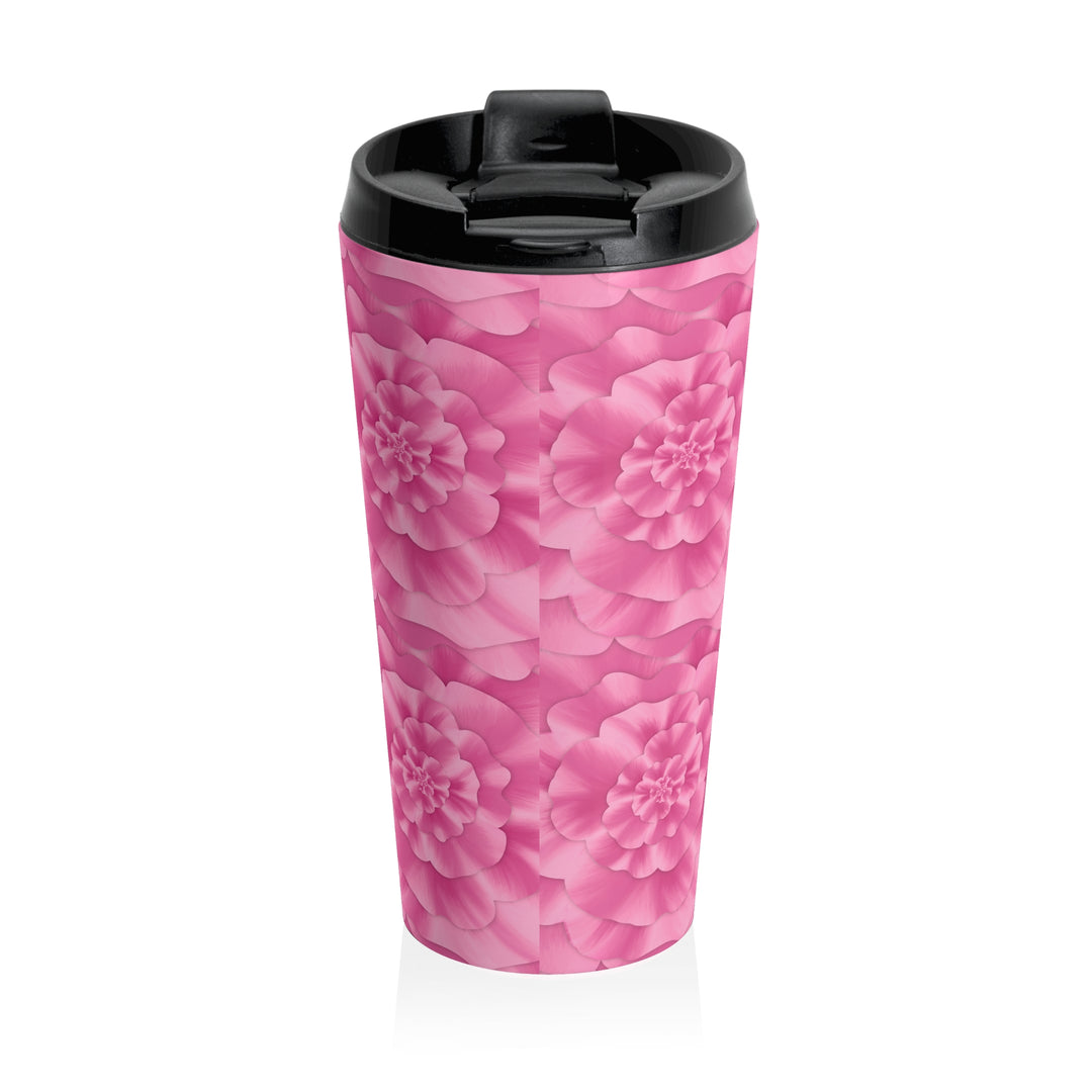 Peony Flower 20 oz Stainless Steel Travel Tumbler with Vacuum Insulated Design Keeps Drinks Hot Or Cold