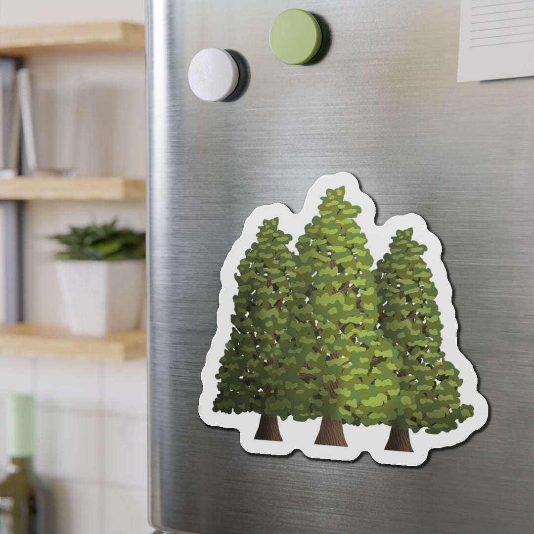 Incense Cedar Magnet – Flexible Die Cut Vinyl