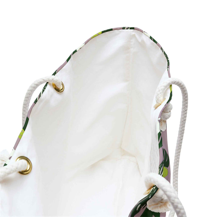Variegated Monstera Pattern Weekender Bag