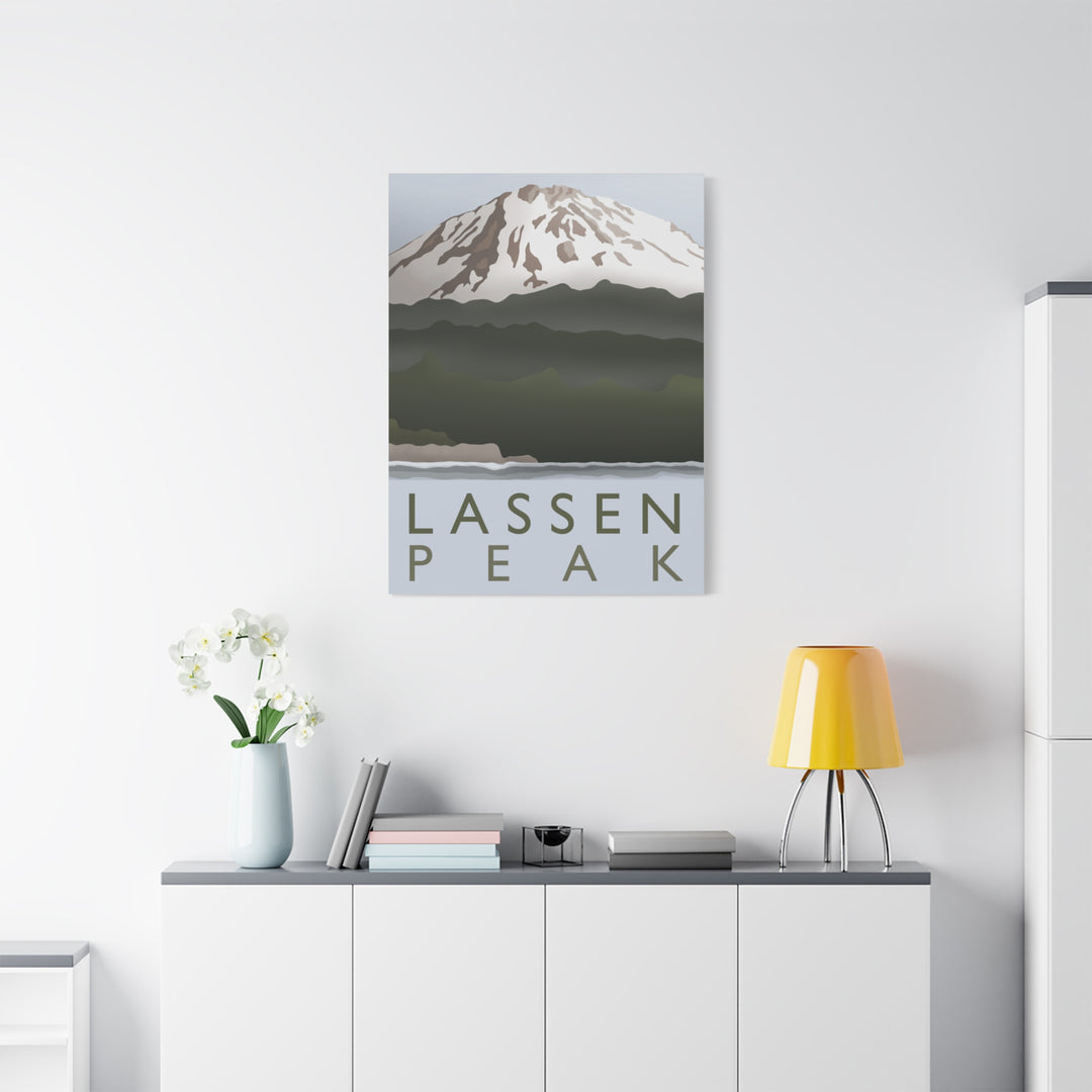 Lassen Peak Canvas Print – Wall Art