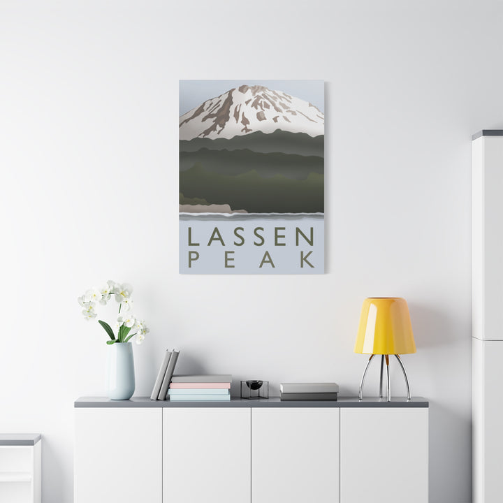 Lassen Peak Canvas Print – Wall Art