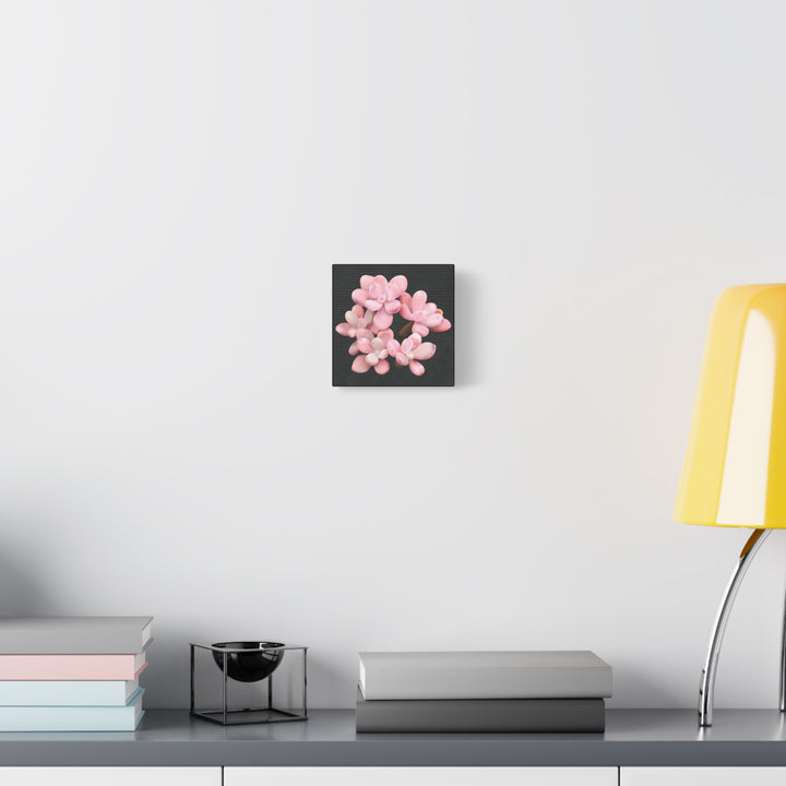 Pink Moonstone Canvas Print – Botanical Wall Art