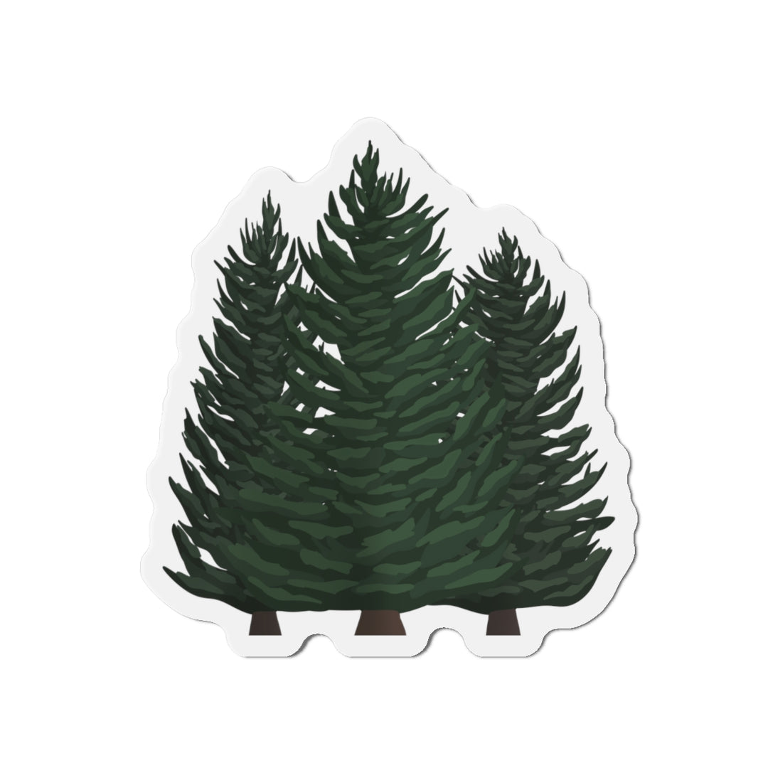 Douglas Fir Magnet – Flexible Die Cut Vinyl