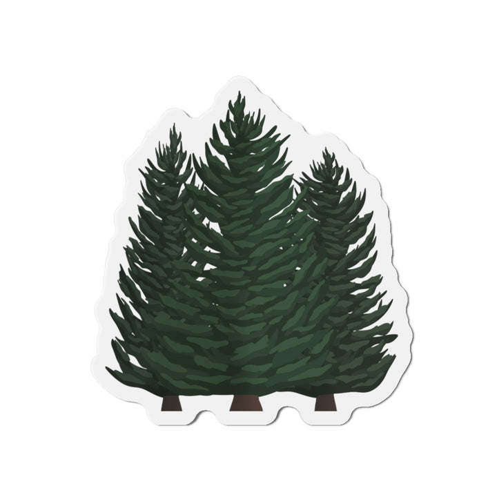 Douglas Fir Magnet – Flexible Die Cut Vinyl