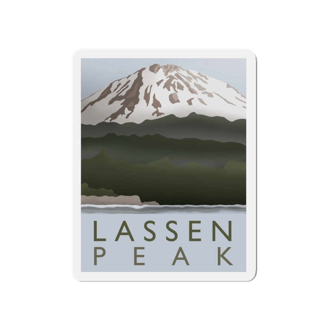 Lassen Peak Magnet – Flexible Die Cut Vinyl