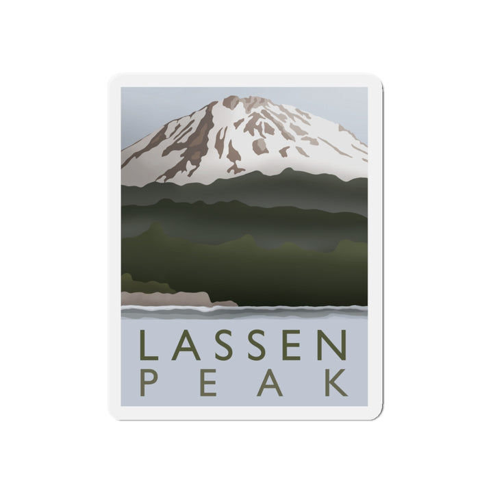 Lassen Peak Magnet – Flexible Die Cut Vinyl