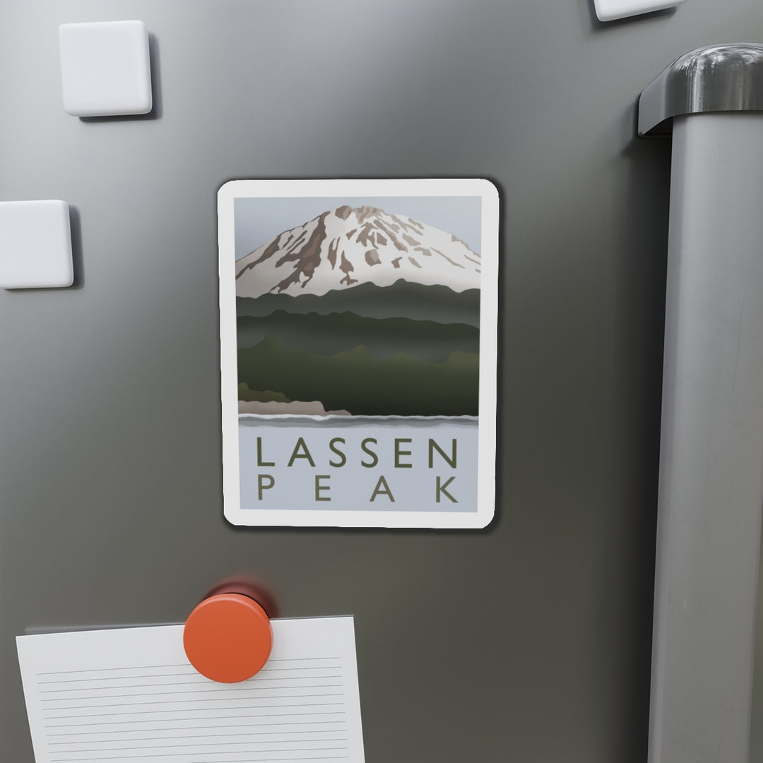 Lassen Peak Magnet – Flexible Die Cut Vinyl