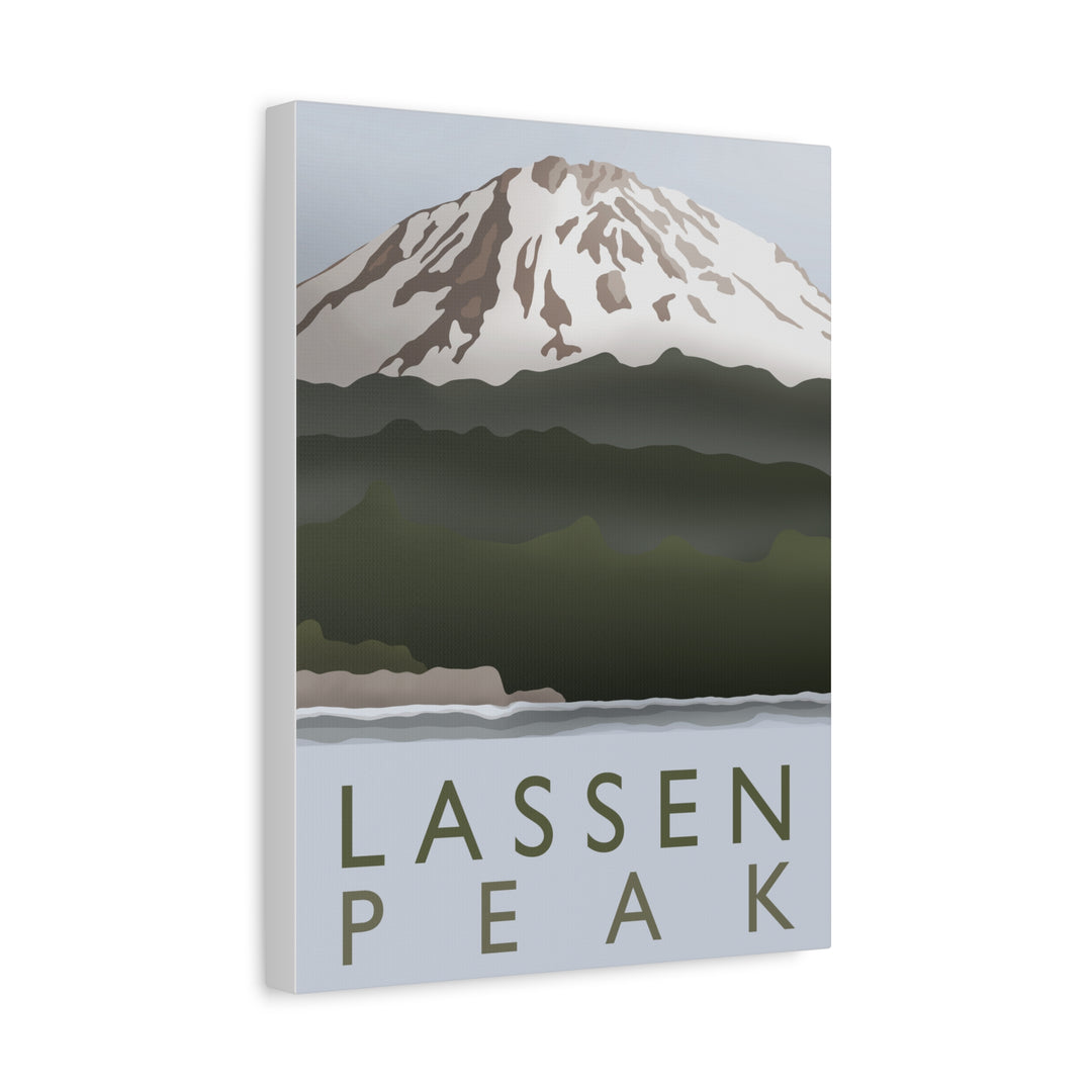 Lassen Peak Canvas Print – Wall Art