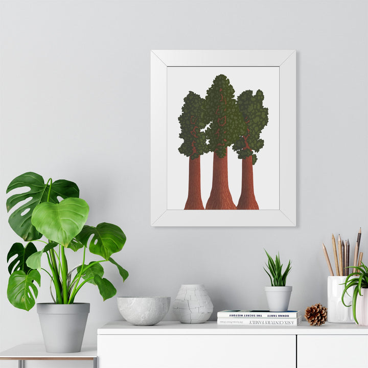 Giant Sequoias Framed Print – Wall Art