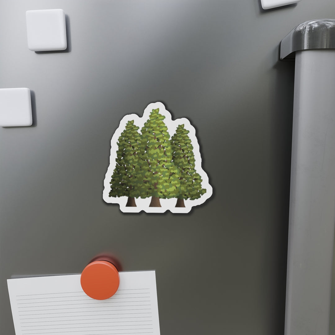 Incense Cedar Magnet – Flexible Die Cut Vinyl
