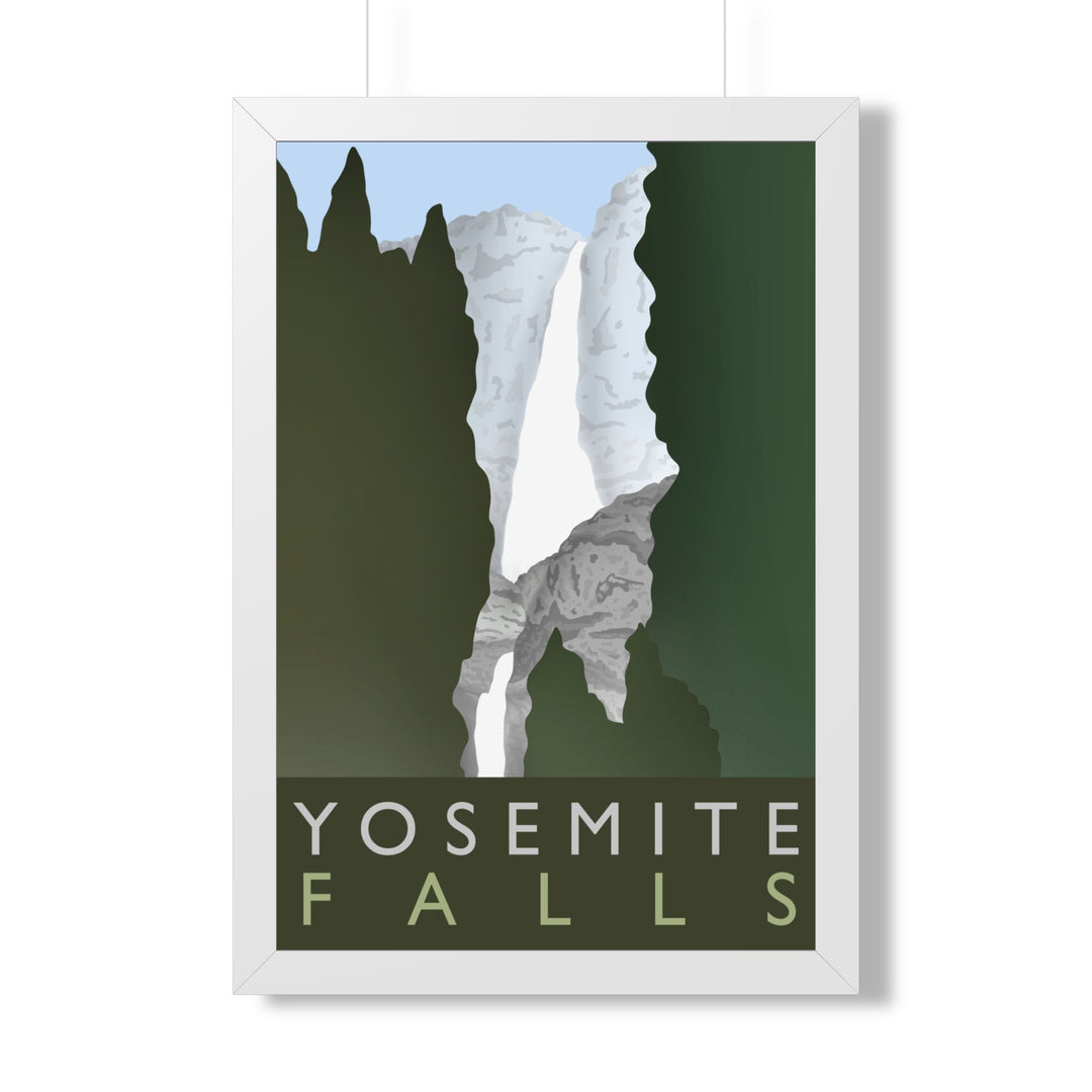 Yosemite Falls Framed Print – Wall Art