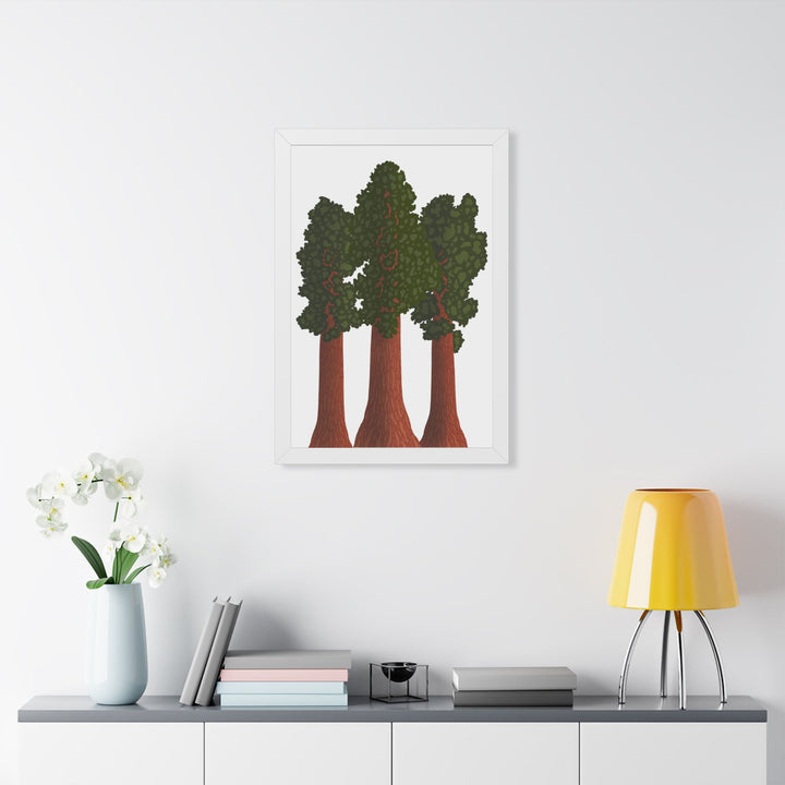 Giant Sequoias Framed Print – Wall Art