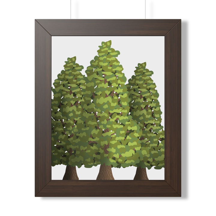 Incense Cedar Framed Print – Wall Art
