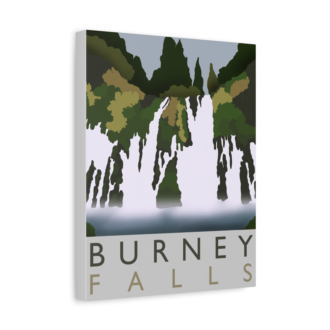 Burney Falls Canvas Print – Wall Art