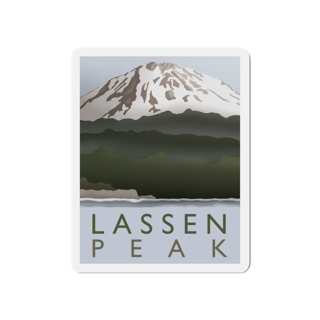 Lassen Peak Magnet – Flexible Die Cut Vinyl