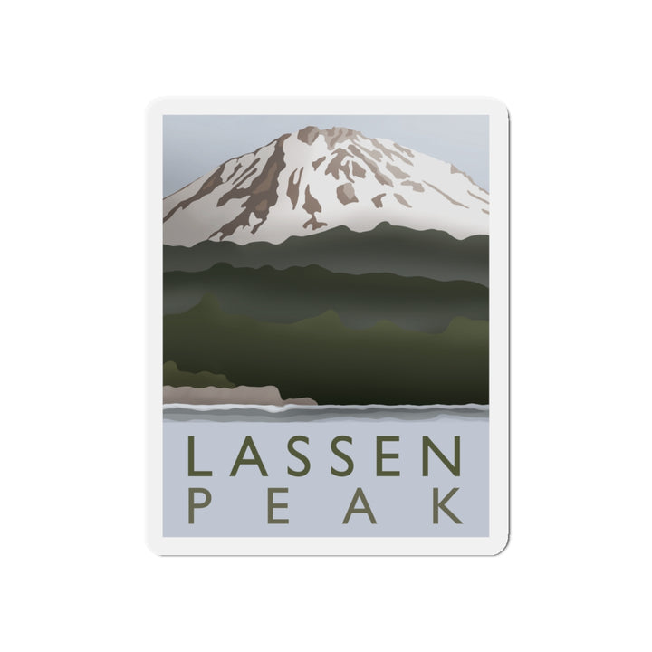 Lassen Peak Magnet – Flexible Die Cut Vinyl