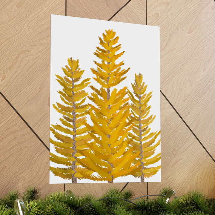 Western Larch Print – Unframed Wall Art