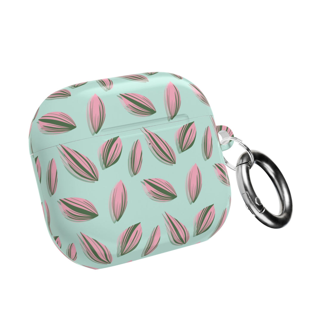 Tradescantia Nanouk Pattern AirPod Case Plant Inspired Protective Cover for AirPods