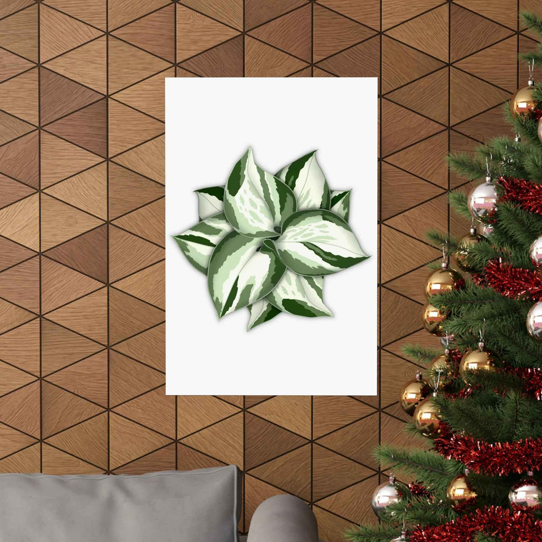 Manjula Pothos Print – Botanical Wall Art | Green Leaf Wall Decor | Unframed - The Potted Pixel