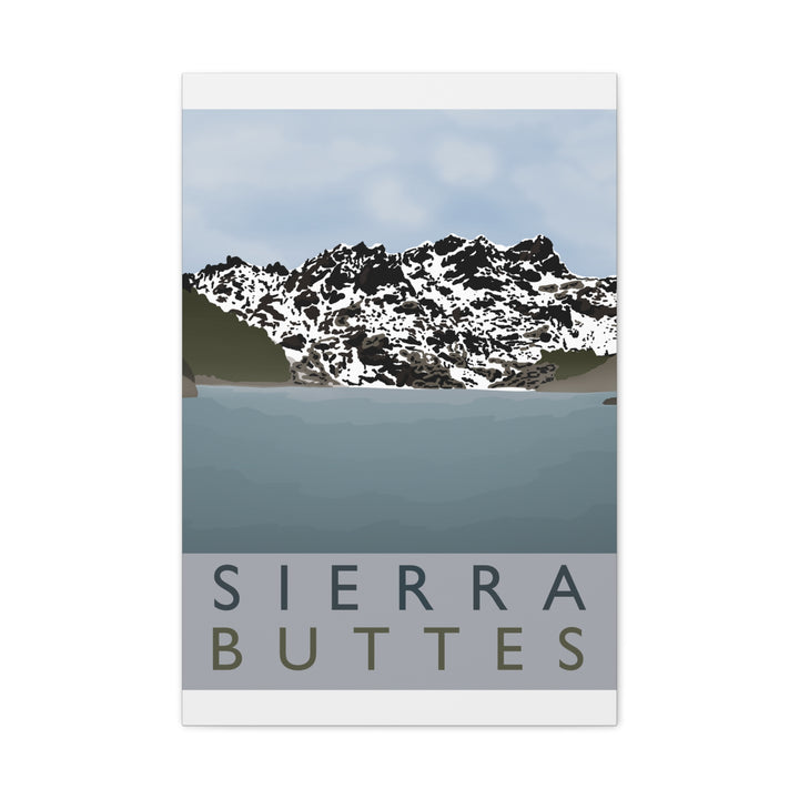 Sierra Buttes Canvas Print – Wall Art