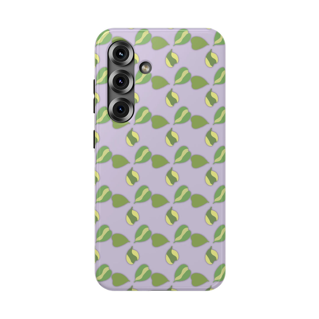 Hoya Kerrii Pattern Phone Case – Dual Layer Protective Cover