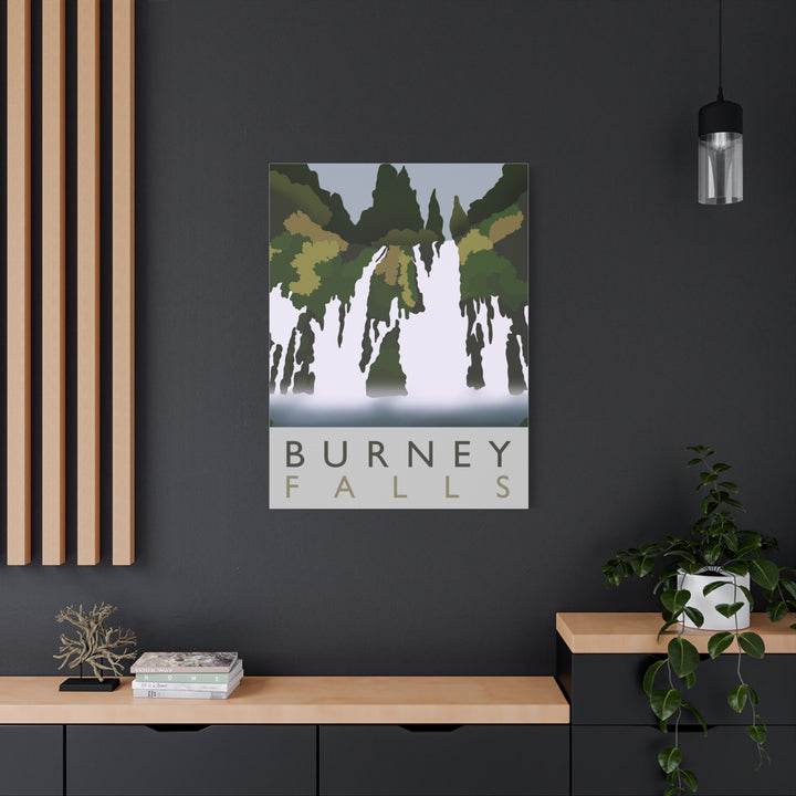 Burney Falls Canvas Print – Wall Art