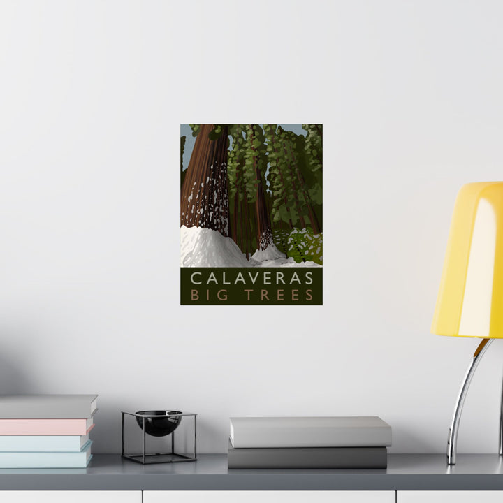 Calaveras Big Trees Print – Unframed Wall Art