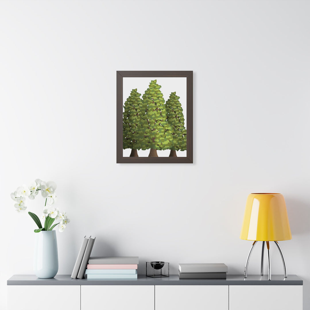 Incense Cedar Framed Print – Wall Art